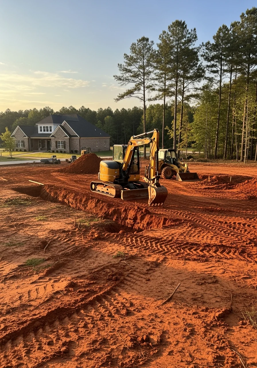 A technician performing skilled work at a Brandon property in a contemporary residential setting.